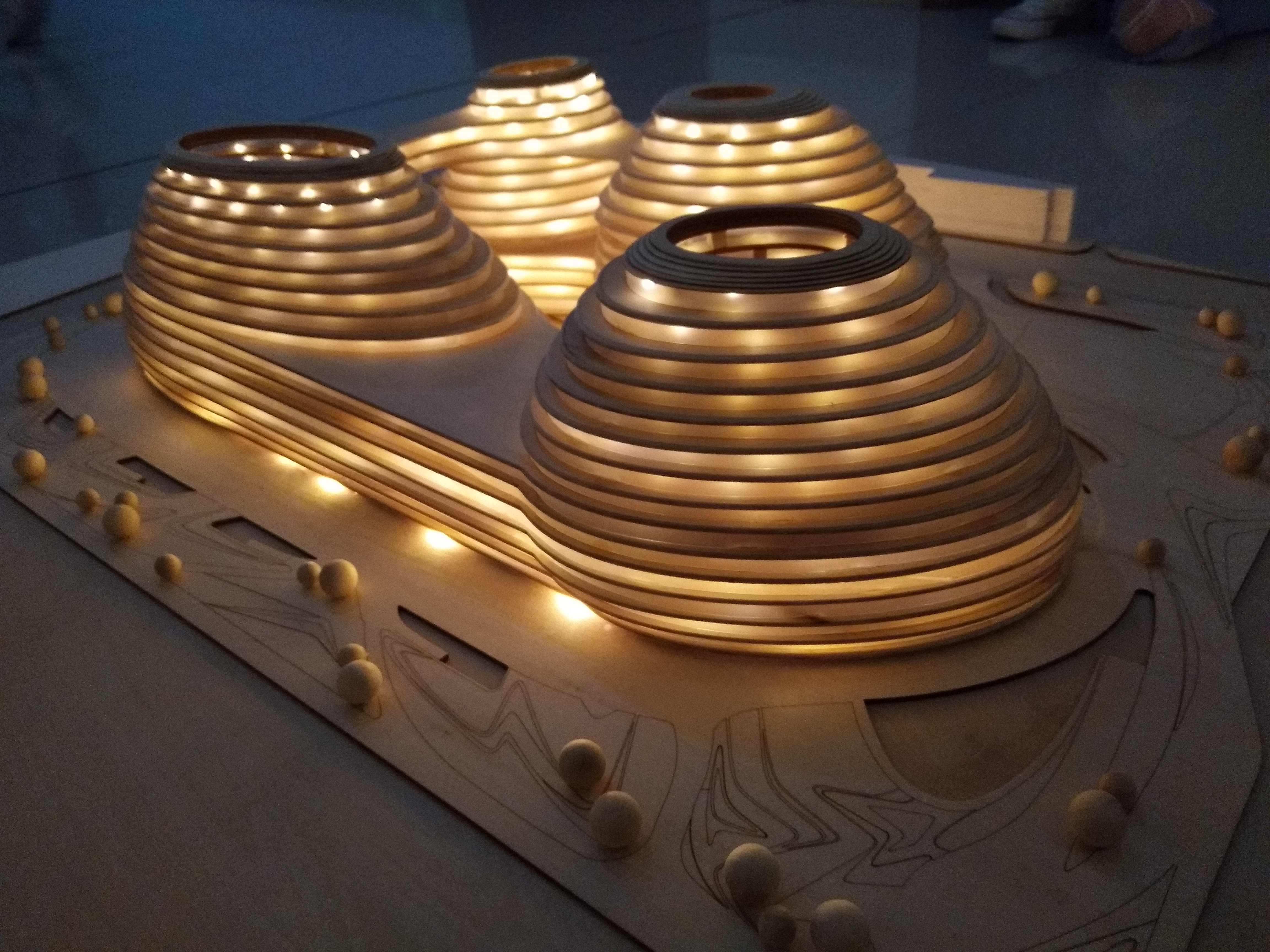 艺术学院环境设计专业举办2016级模型作品展